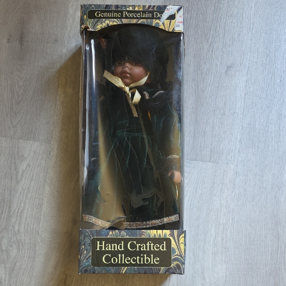 Handcrafted Green Costume Doll